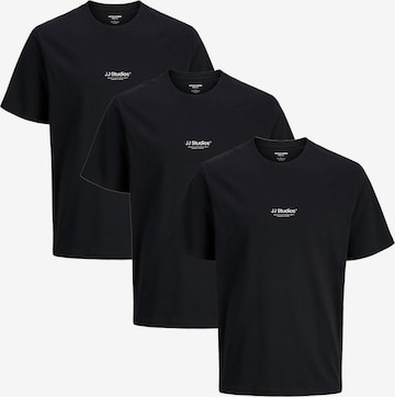 JACK & JONES Shirt 'Soho' in Black: front