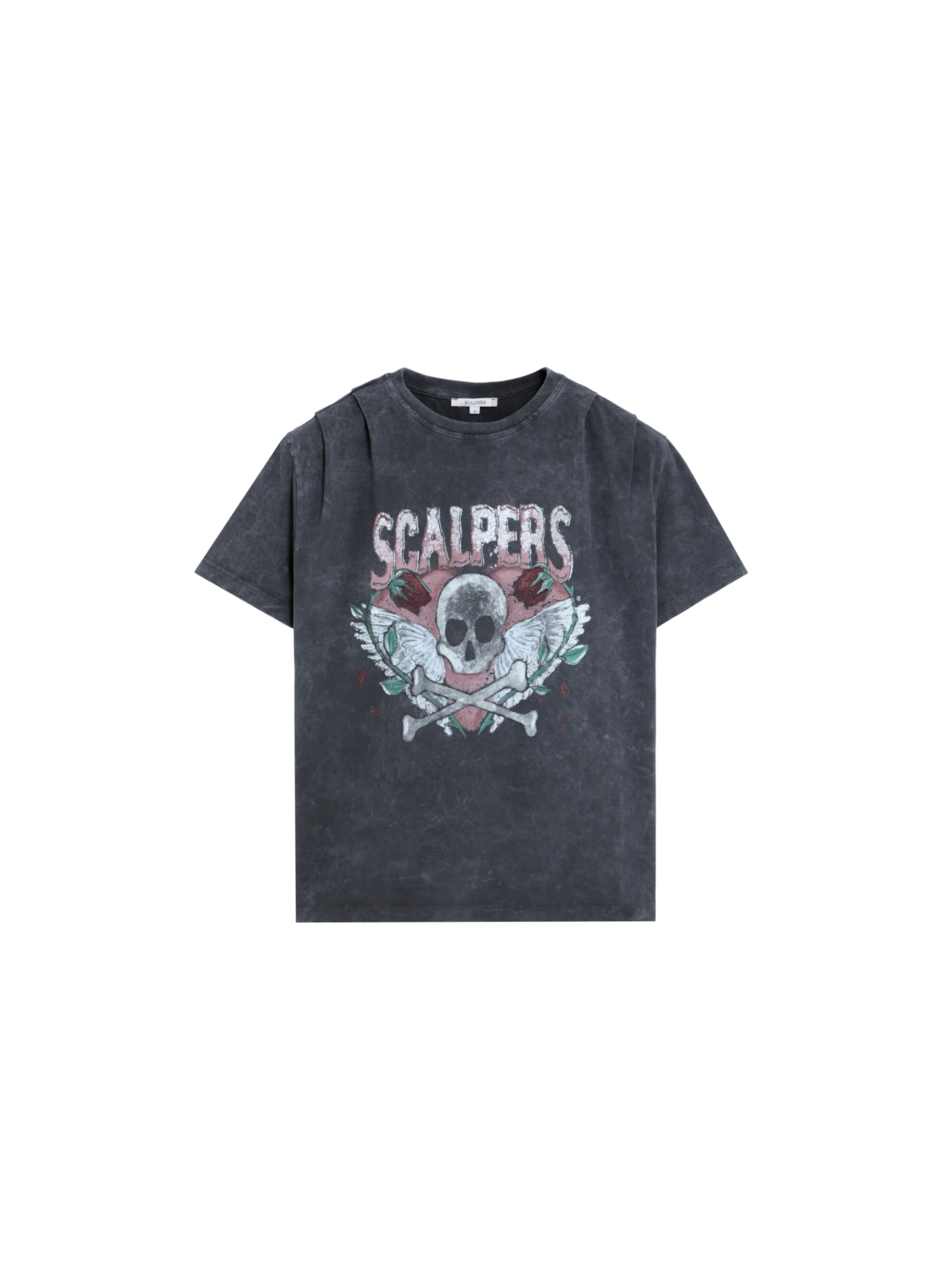T-shirt ' ' Scalpers en gris : devant