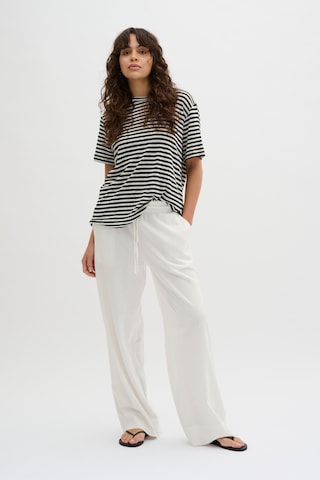 My Essential Wardrobe Wide leg Trousers 'Dias' in White