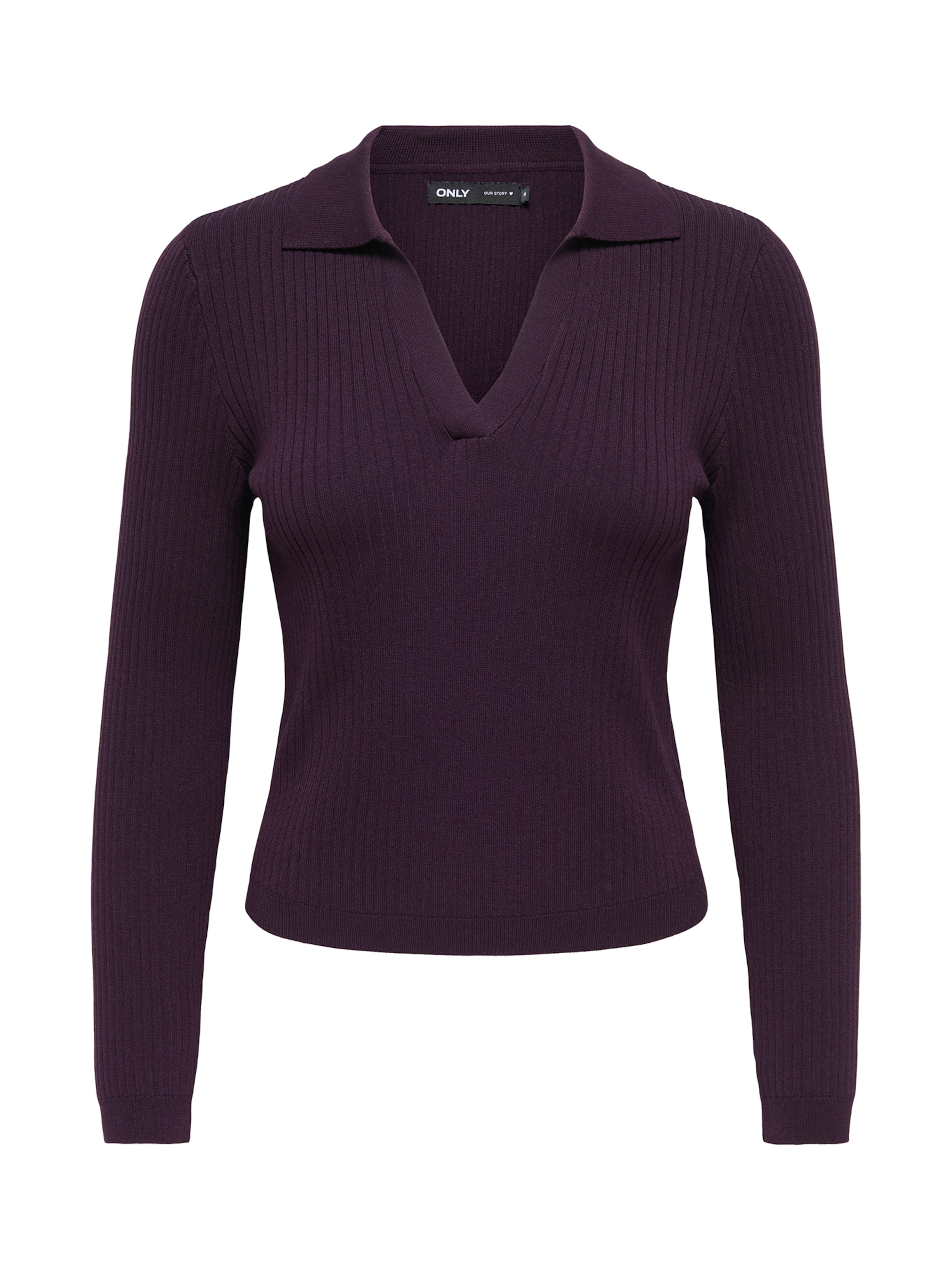 Pull-over 'ONLKaya' ONLY en violet : devant