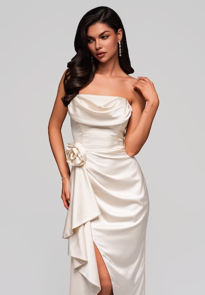 Ombre Evening Dress in Wool white, Item view
