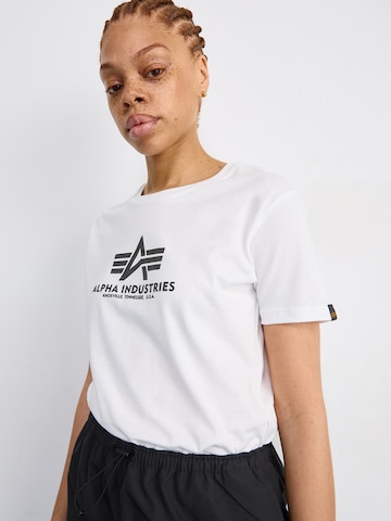 ALPHA INDUSTRIES Shirt in White