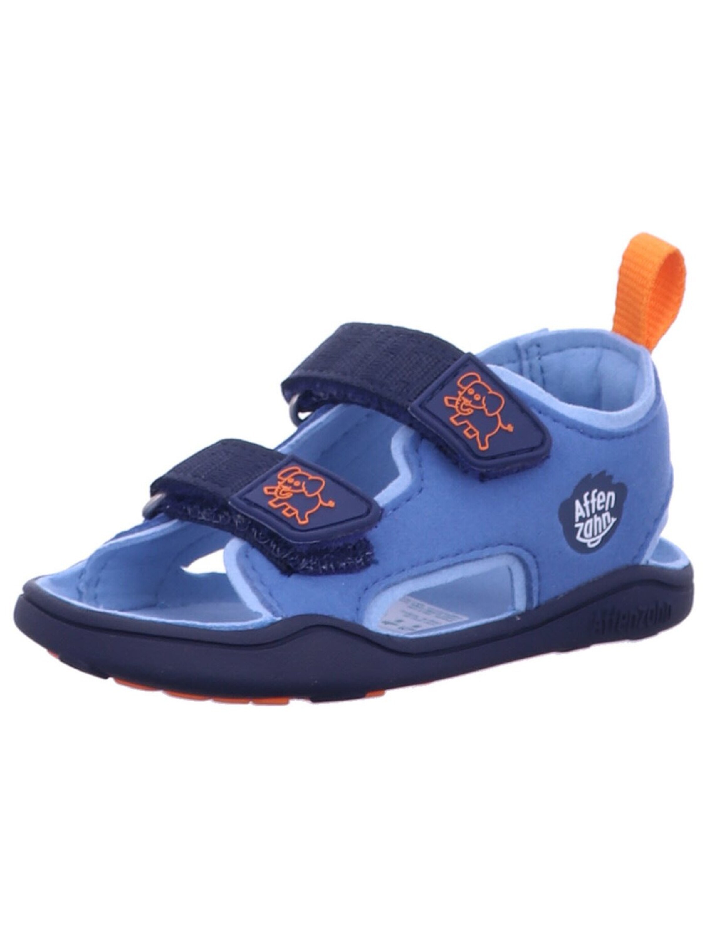 Affenzahn Sandale 'Sandale Vegan Airy' in Blau: Vorderseite