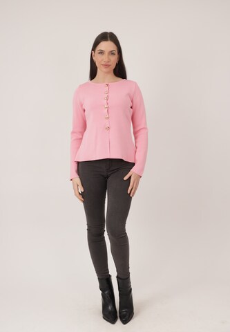Elara Bluse in Pink: Vorderseite
