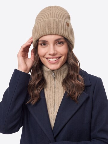 Vivisence Beanie '70125' in Beige