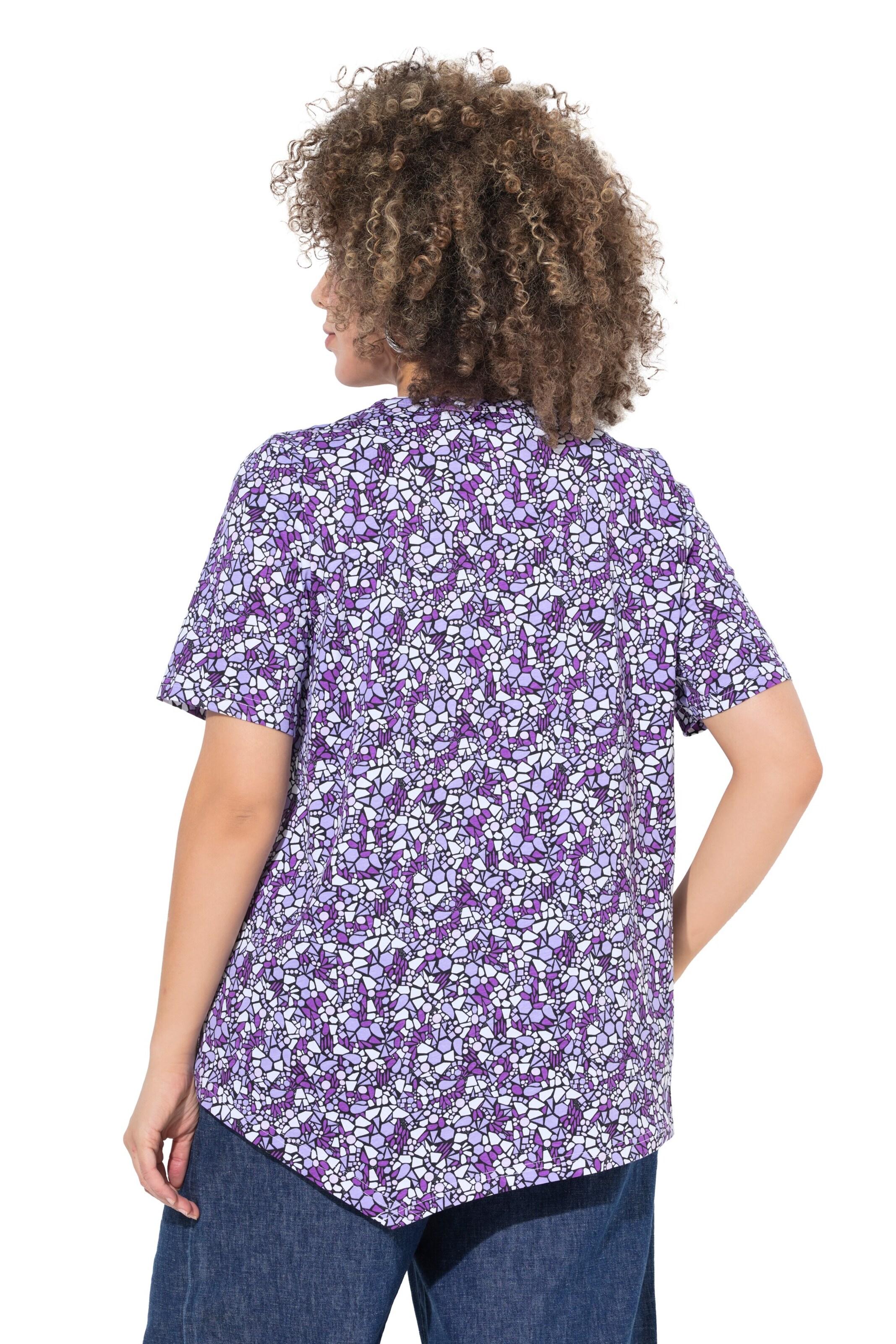 Ulla Popken Shirt in Lila