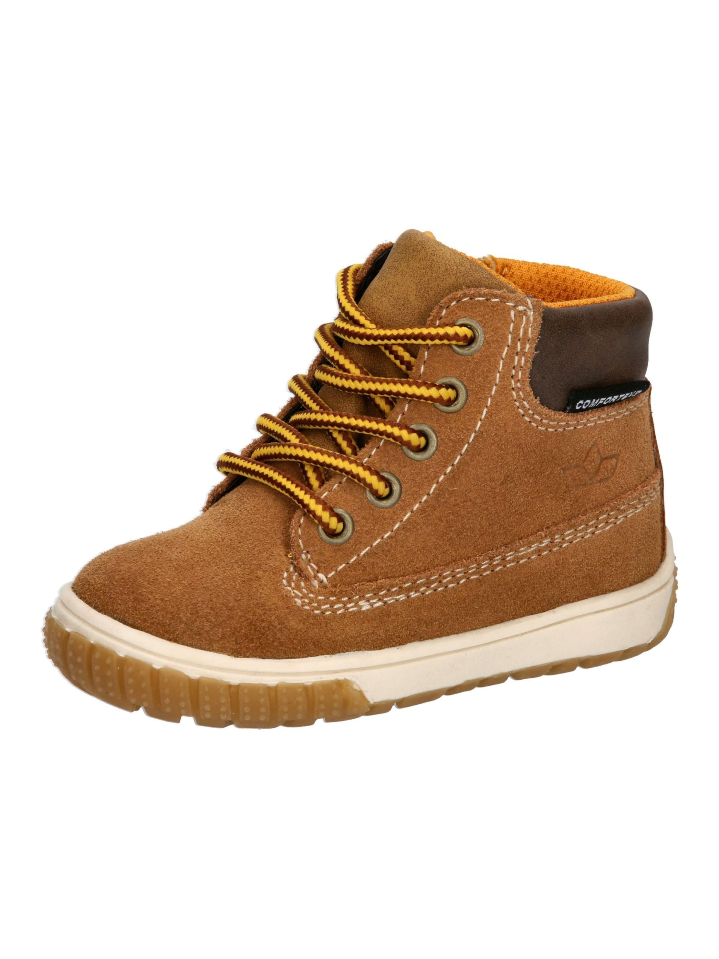 LICO First-step shoe ' Fridolin ' in Brown: front