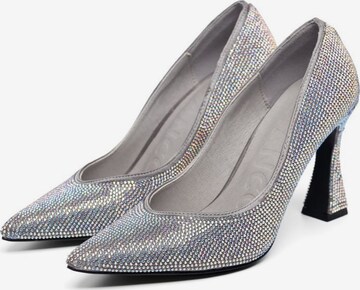 Bianco Pumps 'LUXE' in Silber