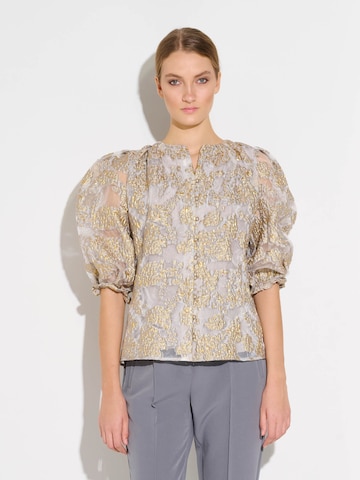 BRUUNS BAZAAR Bluse 'Alba Cassandra' in Grau: predná strana