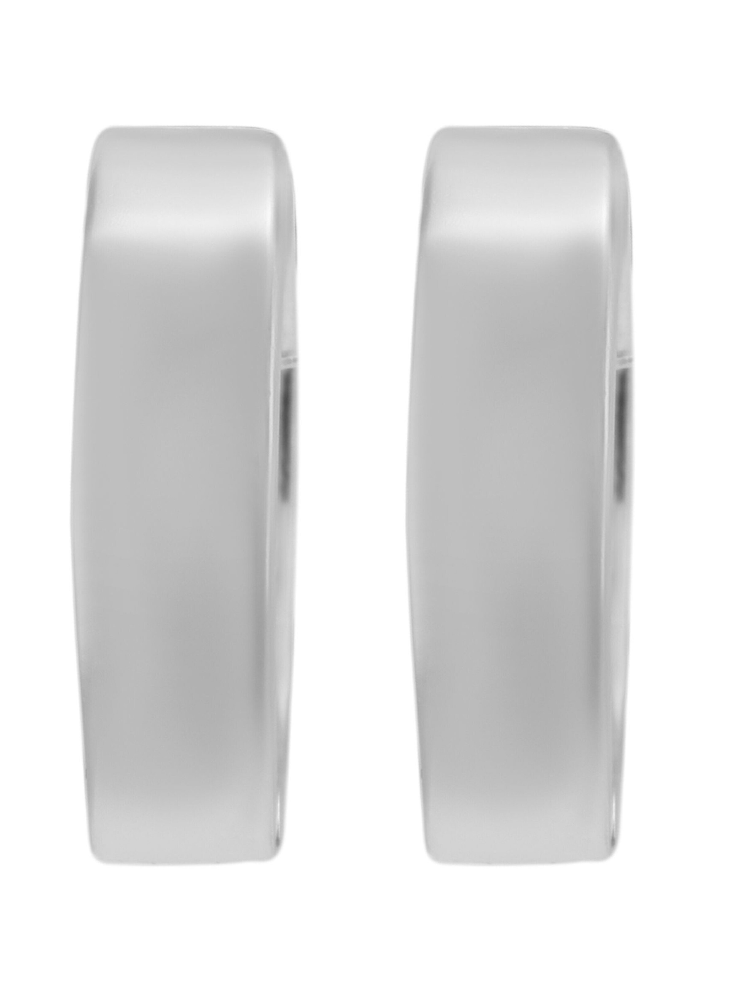 Akzent Earrings '"Maren" aus 925 Sterlingsilber, rhodiniert, langlebig' in Silver