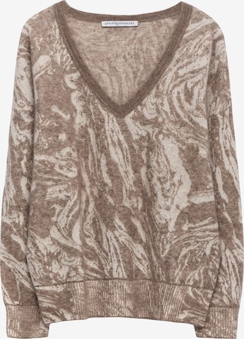 smėlio Adolfo Dominguez Megztinis: priekis