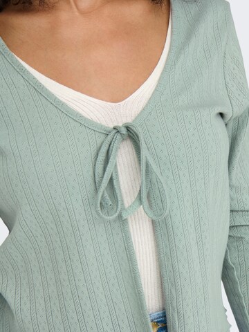 ONLY Strickjacke in Grün