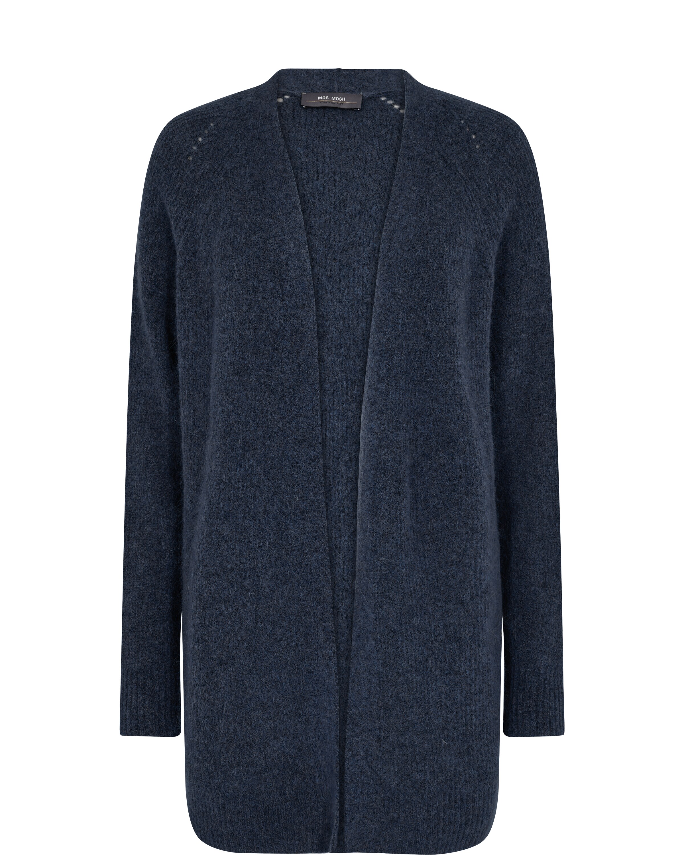 Geacă tricotată 'MMThora' de la MOS MOSH pe albastru: față