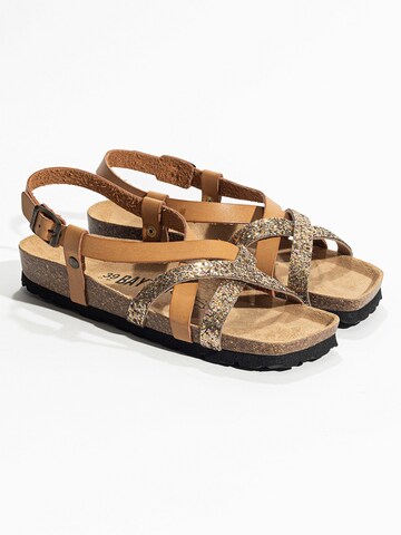 Bayton - Sandalias 'KARI' en marrón