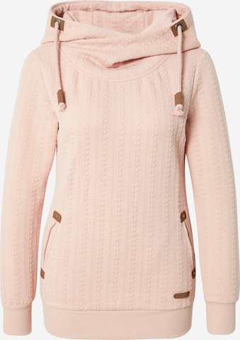 Hailys Sweatshirt 'Janette' in Pink: front