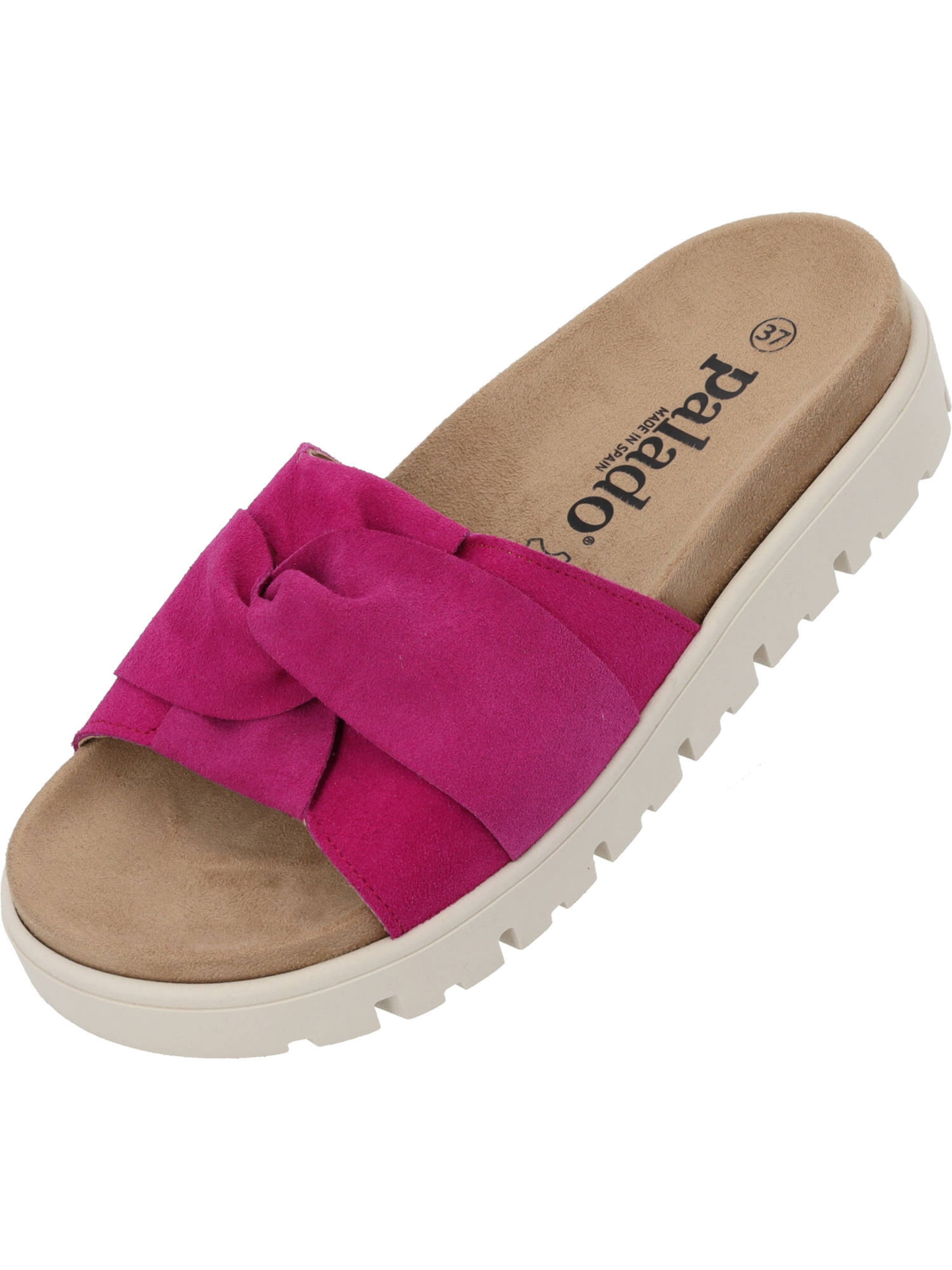 Palado Pantolette 'Omayra' in Lila: Vorderseite