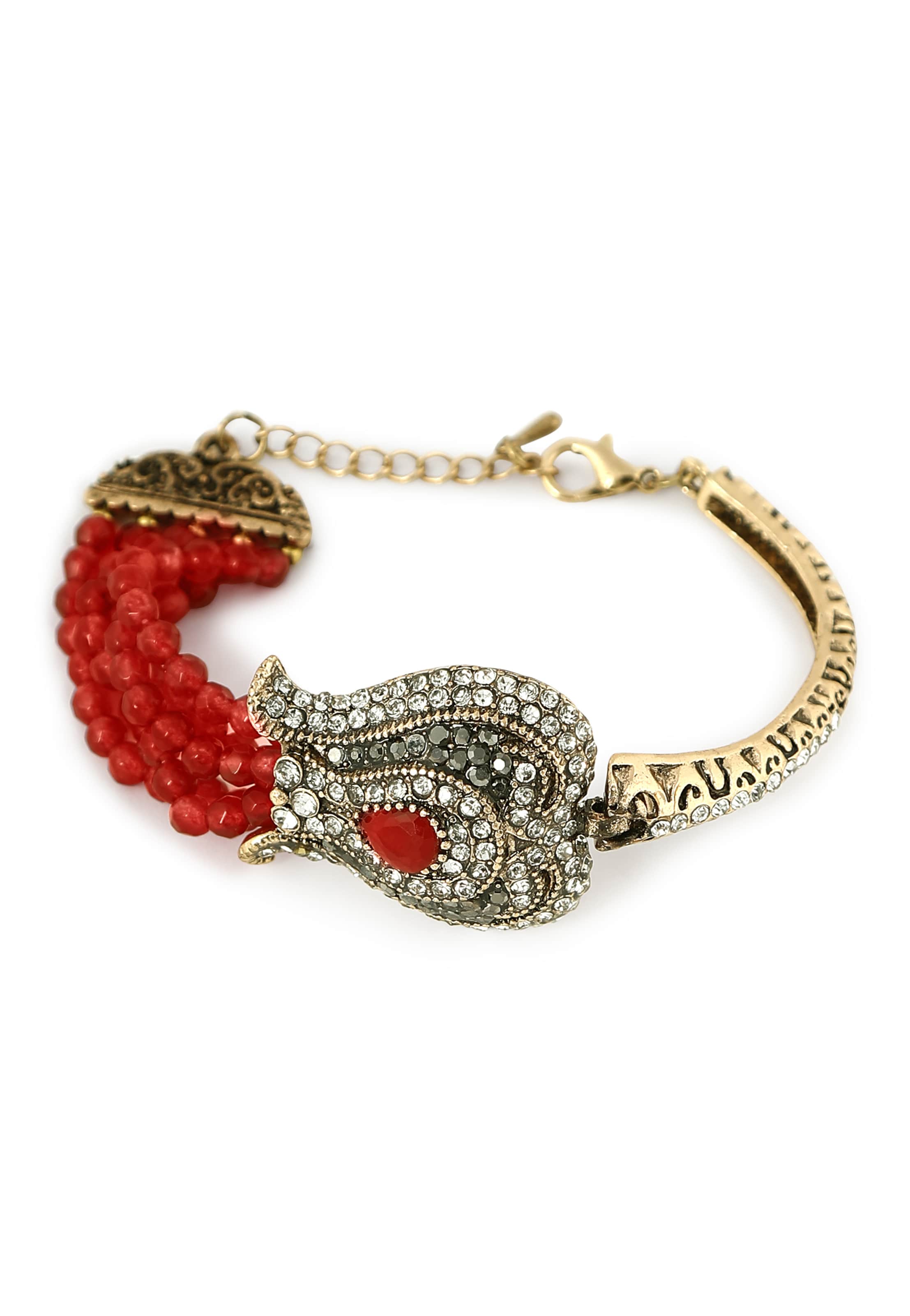 SOHI Zapestnica 'Genesis' | rdeča barva: sprednja stran