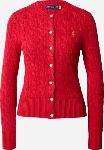 Polo Ralph Lauren Knit cardigan in Red: front