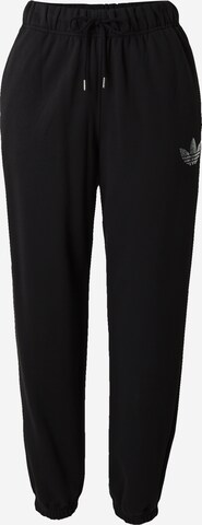 ADIDAS ORIGINALS Loosefit Broek 'BLING' in Zwart: voorkant