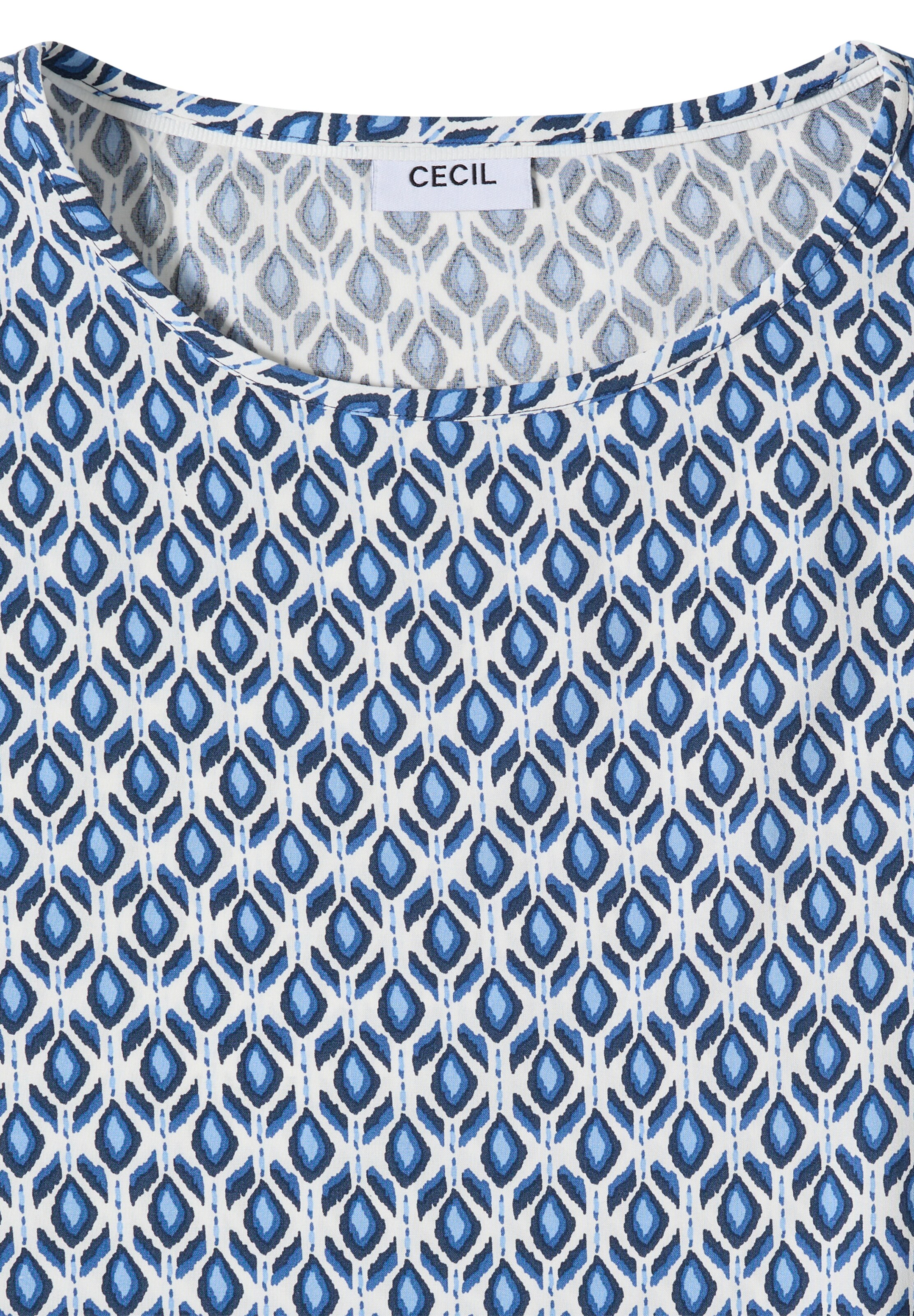 CECIL Bluse in Blau