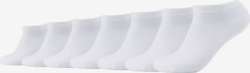 camano Socks 'Charlie' in White: front