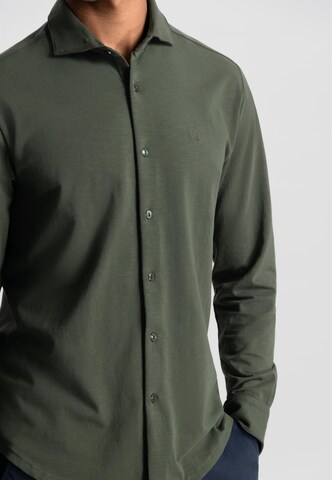 Dstrezzed Regular fit Button Up Shirt 'The Bo' in Green