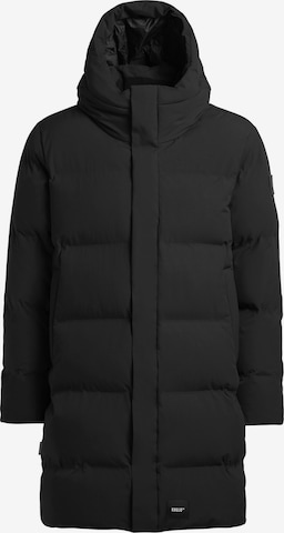 Cappotto invernale 'Gatlin' di khujo in nero: frontale
