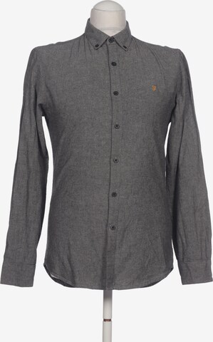 FARAH Button Up Shirt in S in Grey: front