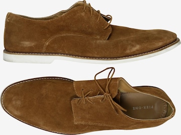 Pier One Halbschuh 48 in Braun: Vorderseite