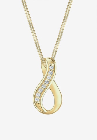 Elli DIAMONDS Necklace 'Infinity' in Gold