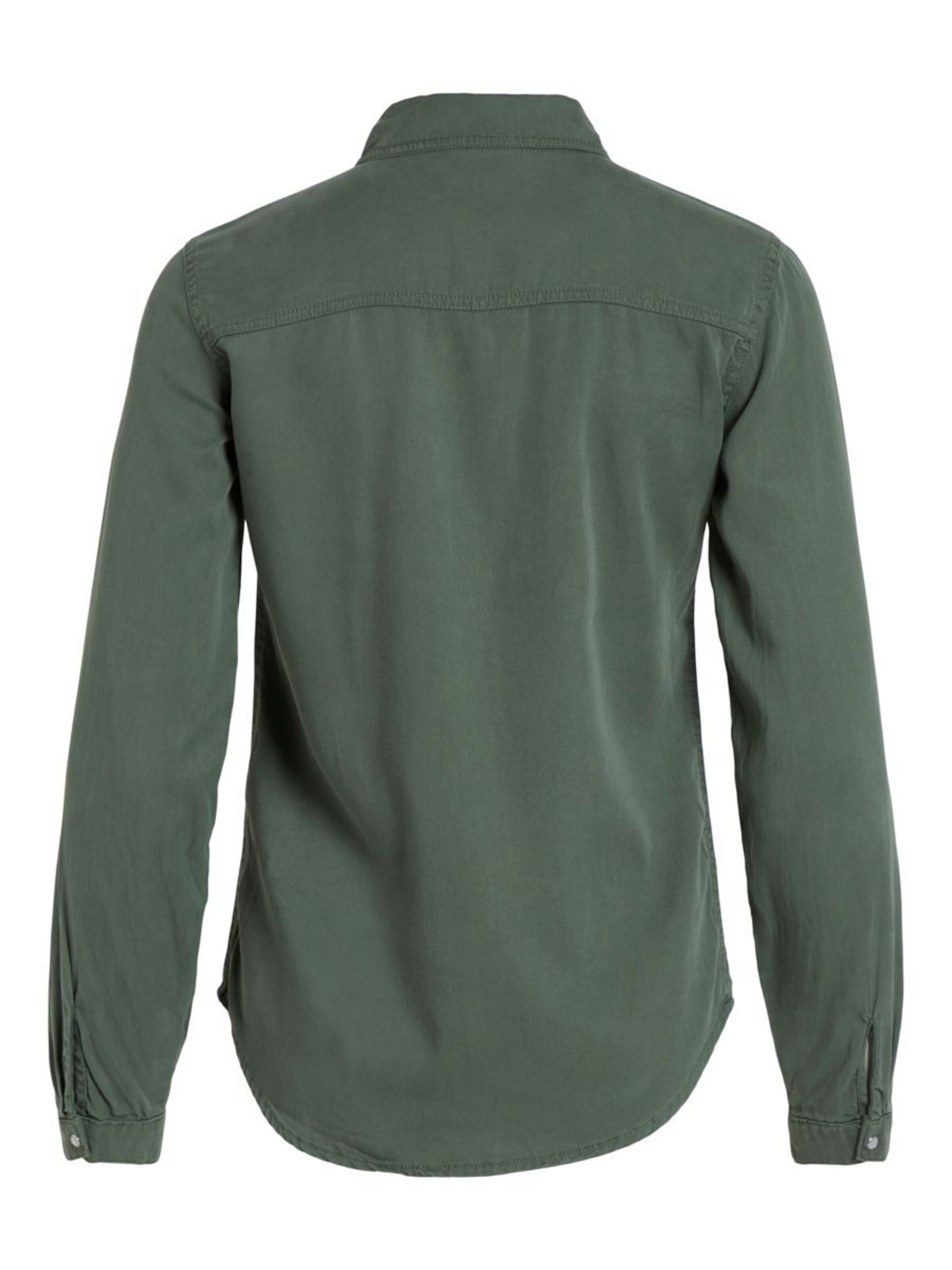 VILA Skinny Bluse 'VIBista' i grøn