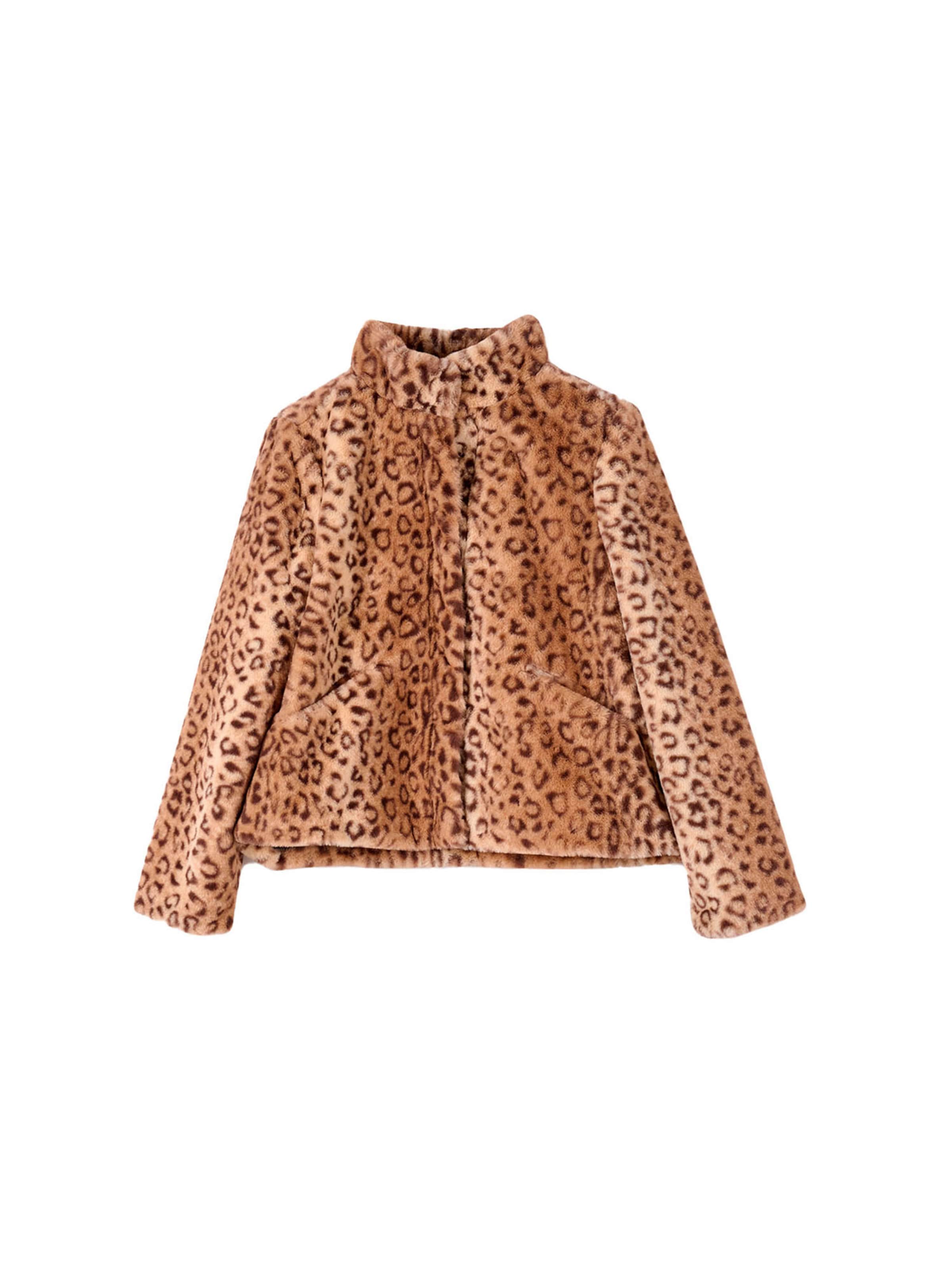 Camomilla Italia Winterjas 'Ganda' in de kleur Beige / Camel / Chocoladebruin, Productweergave