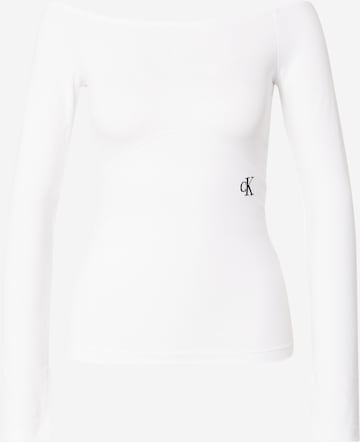 Calvin Klein Shirt 'Bardot' in Weiß: predná strana