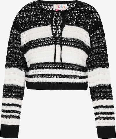 IZIA Neulepaita 'Fashion Look' värissä musta / valkoinen, Tuotenäkymä