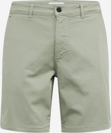 minimum - regular Pantalón chino en verde: frente