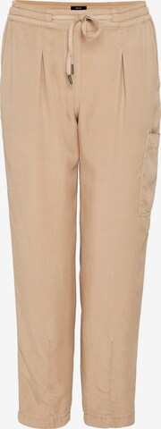 OPUS Regular Pleat-front trousers 'Madena' in Beige: front