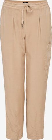 OPUS Pleat-Front Pants 'Madena' in Beige: front