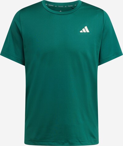 Maglia funzionale 'Sports Club Graphic' ADIDAS PERFORMANCE di colore crema / verde scuro, Visualizzazione prodotti