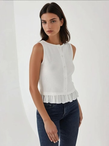Hiccup Blouse in White