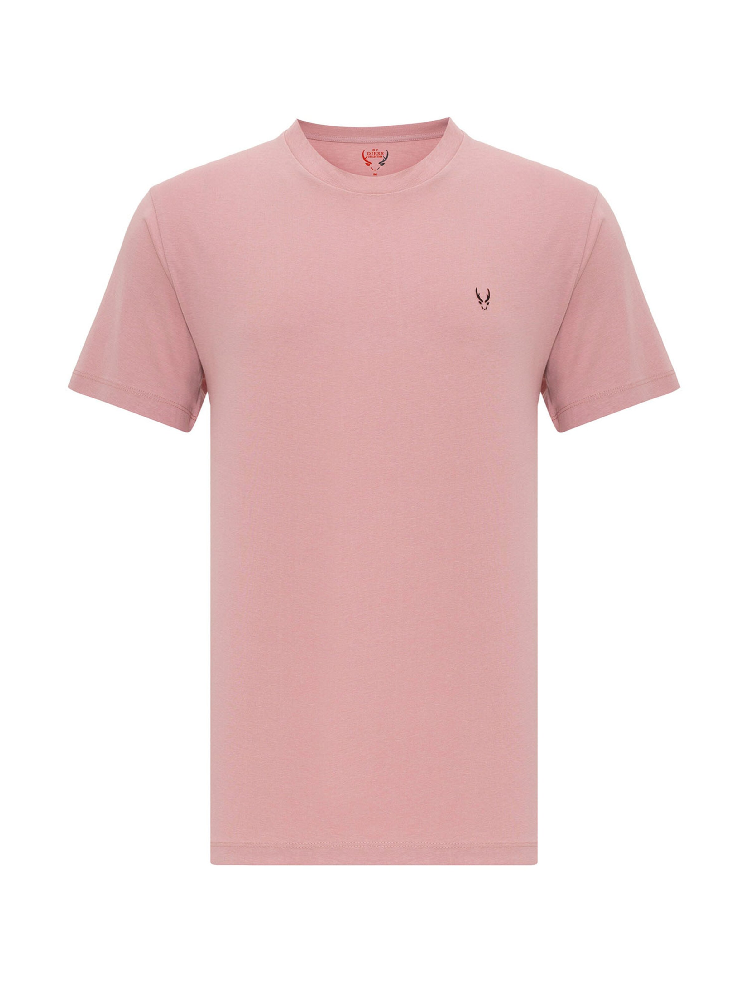 By Diess Collection T-shirt i rosa: framsida