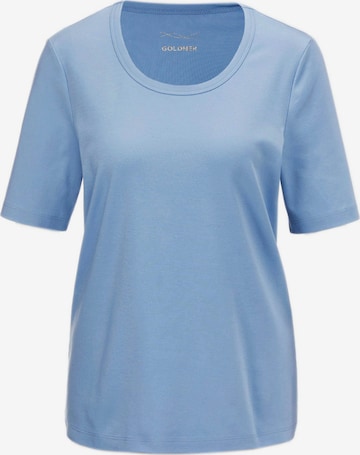 T-shirt Goldner en bleu : devant