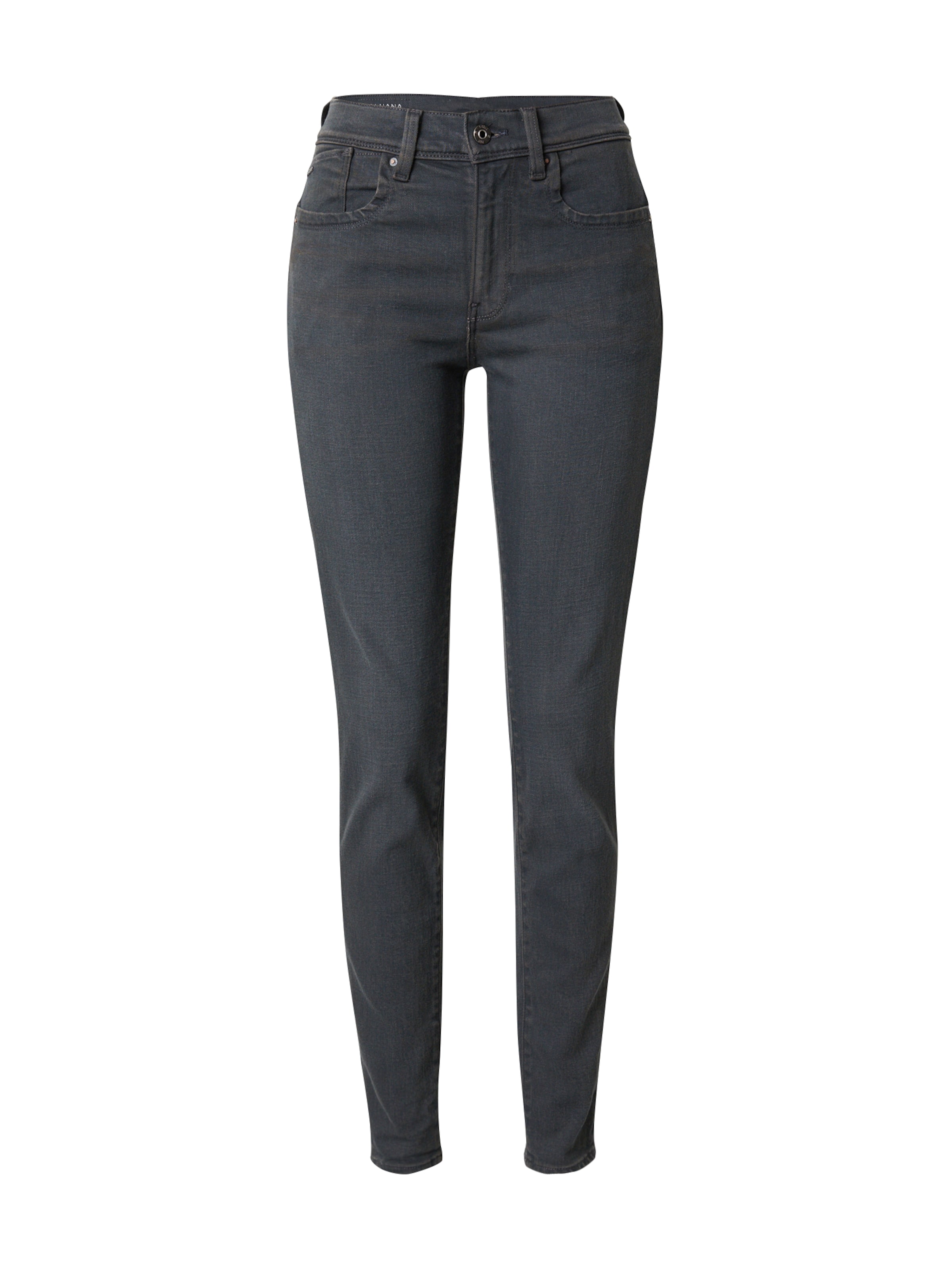 Coupe slim Jean 'Lhana' G-STAR en gris : devant