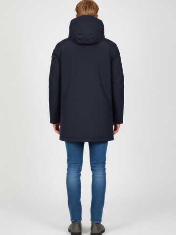 Blauer Winterjacke 'Chester' in Blau