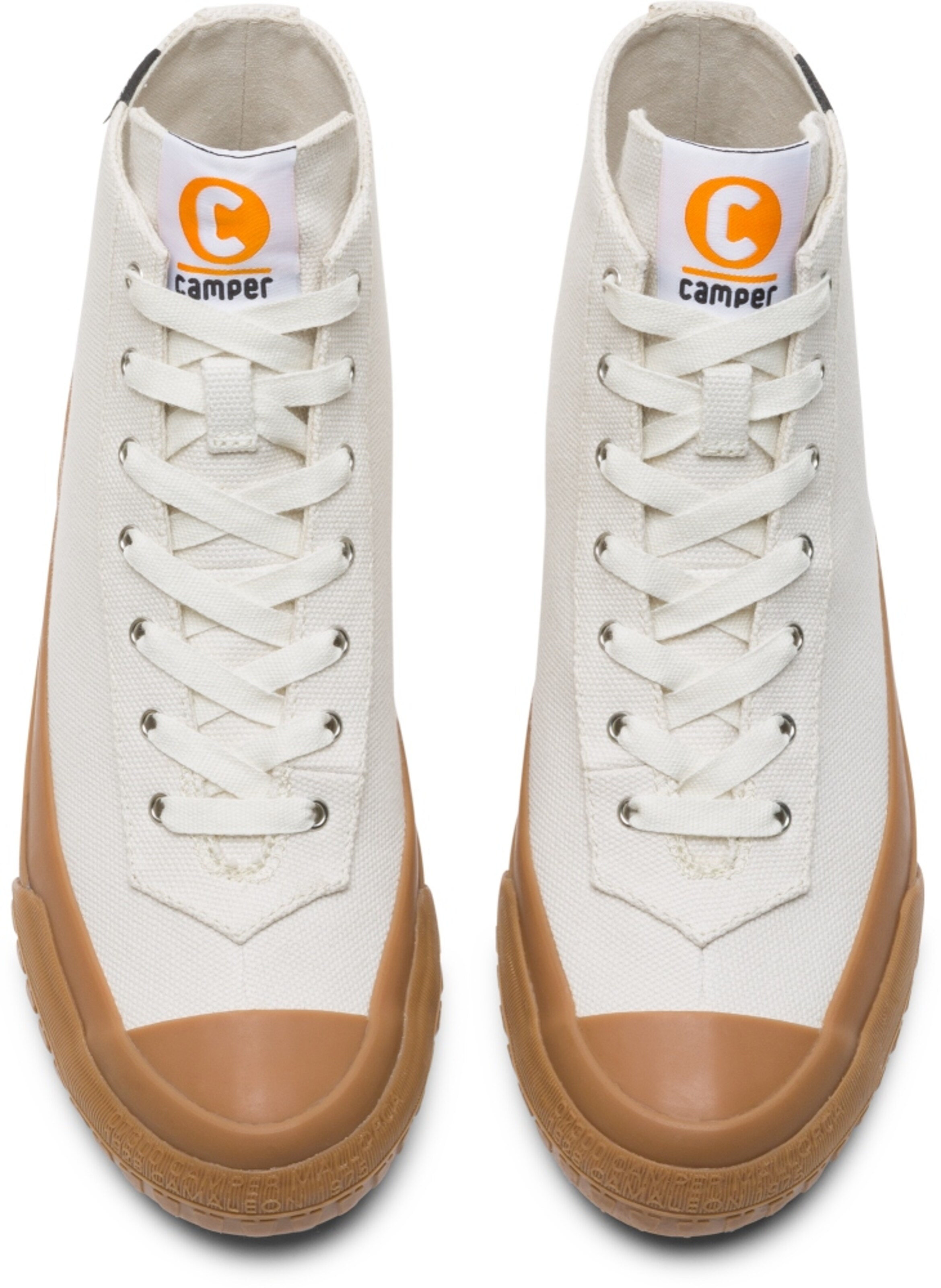 Sneaker alta 'Camaleon 1975' di CAMPER in bianco