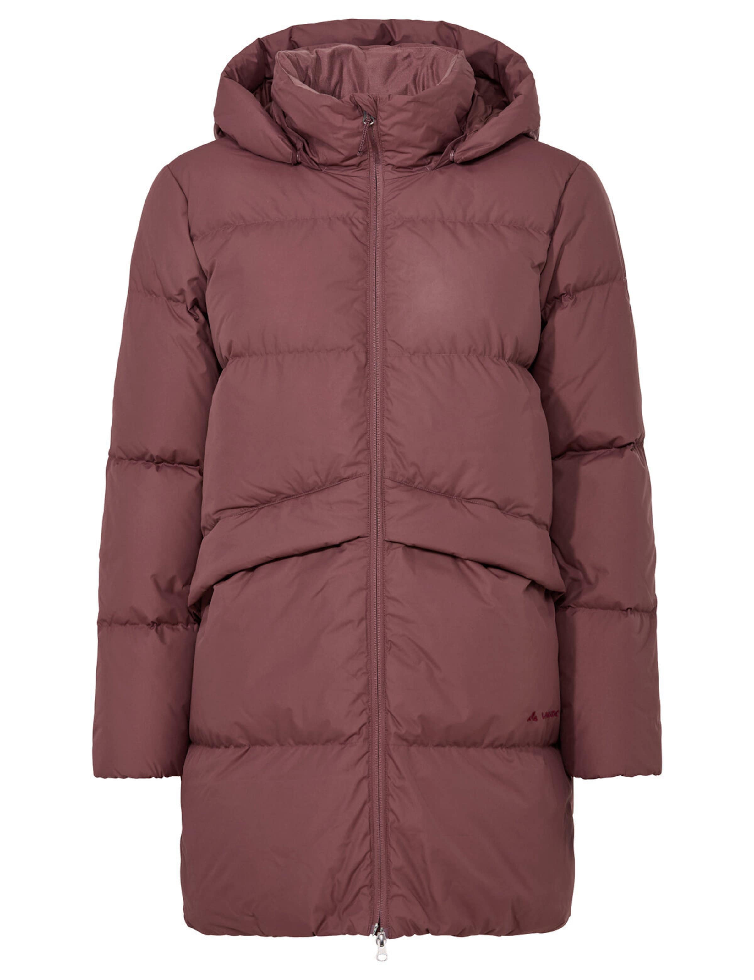 VAUDE Winter Coat 'Annecy II' in Red: front