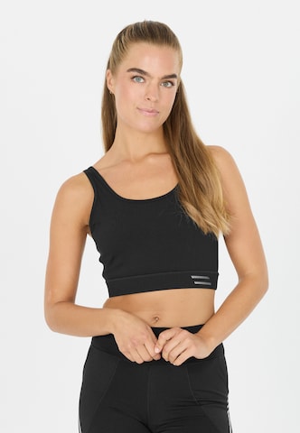 ENDURANCE Bustier Sport bh 'Cynthian' in Zwart: voorkant