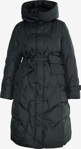 usha BLACK LABEL Winter coat 'Nowels' in Grey: front