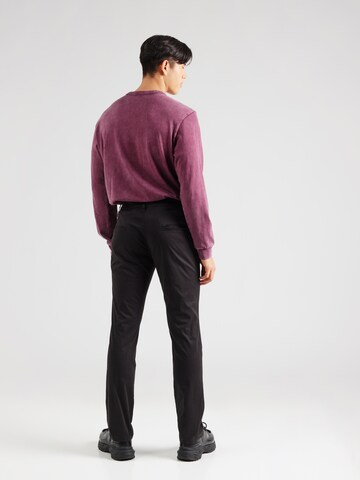 Regular Pantalon chino Pepe Jeans en noir : derrière