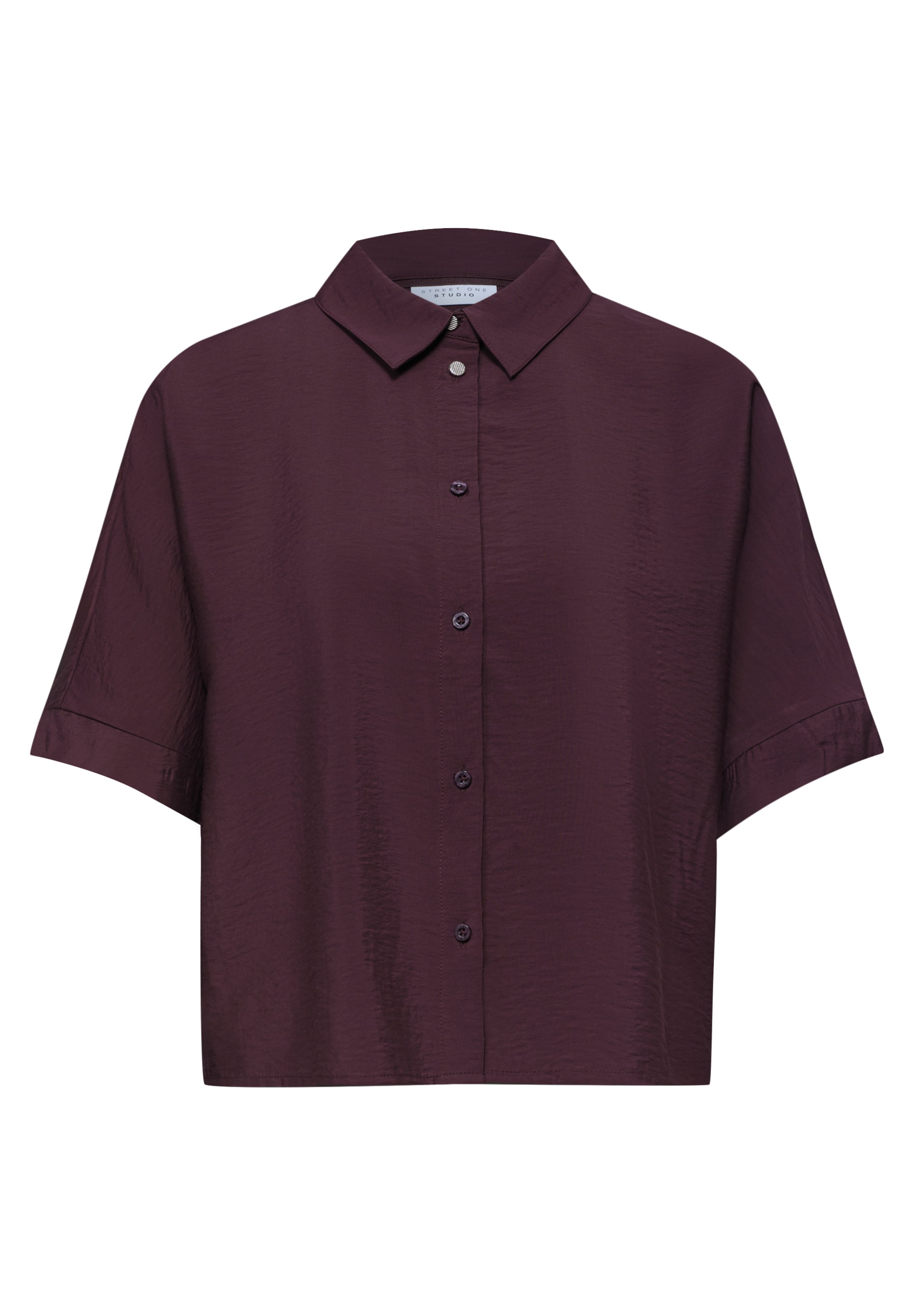Street One Studio Blouse in Purple: front