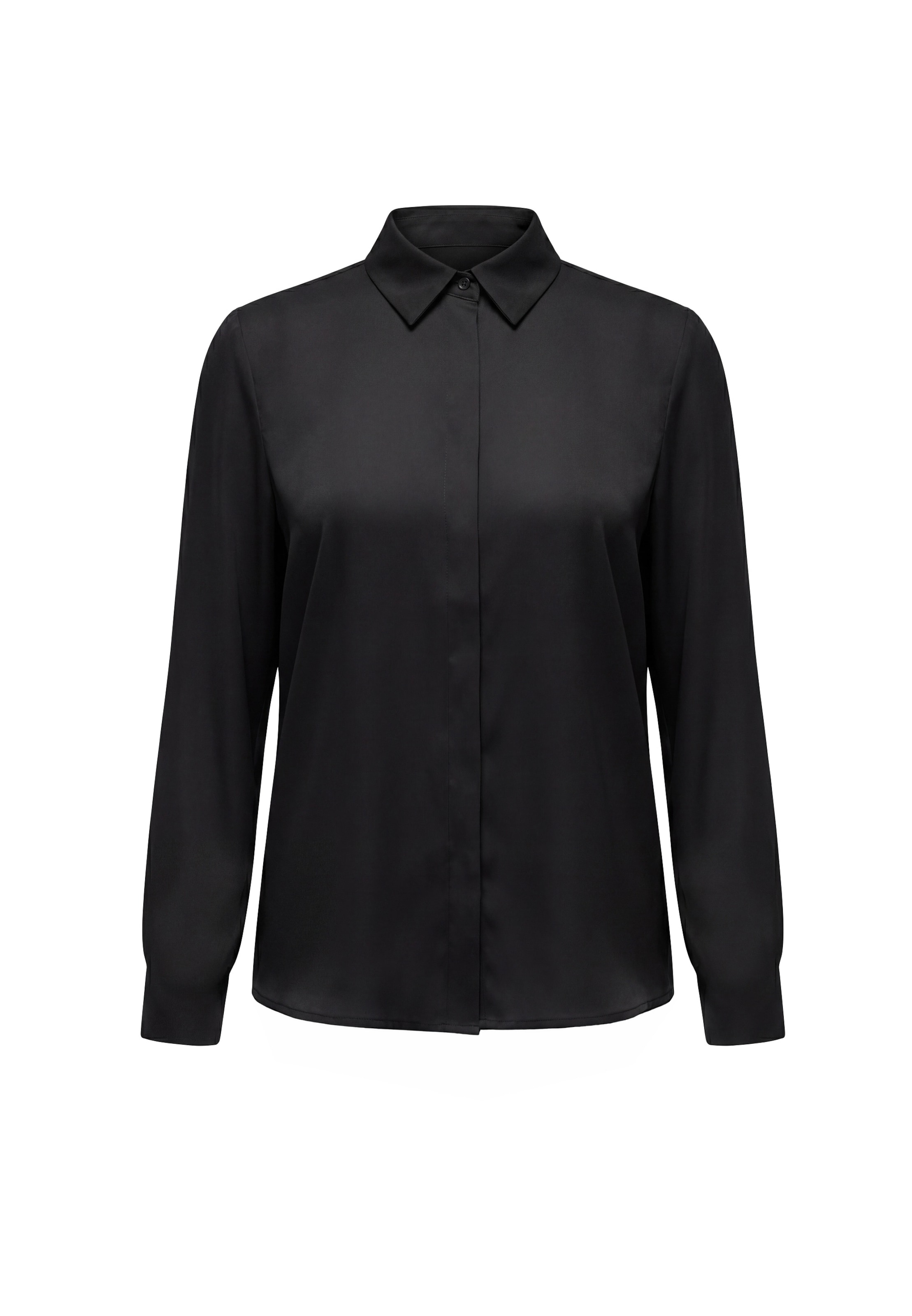 Chemisier usha BLACK LABEL en noir : devant